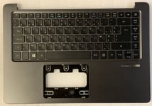 Clavier Azerty Belge Acer TravelMate TMX349-G2-M 6B.VDFN5.026 LV4P_A51BWL AEZ8VB01110 0KN1-092BE13 NSK-RDEBU NKI14170JA NK.I1417.0JA TOPCASE Gris rétroéclairé