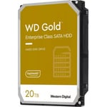 WD Gold Enterprise Class 20 TB SATA HDD -hårddisk