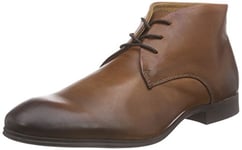 Selected Homme Shdyannick Chukka Bottines Bottes, Marron Cognac, 44 EU