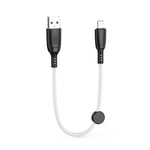 XO USB Till Lightning 0.25m Kabel 6A NB247 - Vit