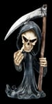 Gothic Skeleton Figurine - Don'T Fear The Reaper Fantasy Decorative Figures H