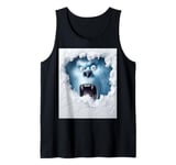 Funny Xmas Abominable Snowman Bigfoot Yeti Retro Christmas Tank Top