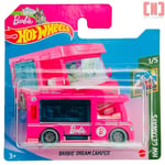 Hot Wheels 2021 -  Barbie Dream Camper Pink - New & Boxed