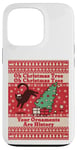 iPhone 13 Pro Oh Christmas Tree cat Ugly Christmas Sweater Funny cat lover Case