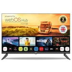 Cello 12 Volt 32 inch Traveller Smart TV Made in UK (2024) Ultrafast WebOS, Freeview Play, FreeSat, Bluetooth, Netflix, Prime Video, Apple TV, BBC. Small TV for Campervans, Motorhomes, HGVS.