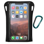 Aquapac 'Trailproof' Phone Case for Swimming, Kayaking, Sailing - Underwater Plastic Carry Case for Mobiles - Waterproof Cases for Apple iPhone 6, 7, 8, X, 11, 12, 13 & Samsung Phones - Matt Black…