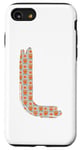 Coque pour iPhone SE (2020) / 7 / 8 Lettre rétro en gras hiboux - L - Design - Alphabet - Marqueur