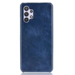 Samsung Galaxy A32 4G (EU-versio) PU Nahkapäällysteinen PC Takaisin Puhelin Shell Litchi Texture Case