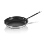 WAS Germany Poêle Cookware 21 avec revêtement antiadhésif PTFE Ø 32 cm, acier nickelé chromé 18/10