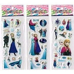 DISNEY FROZEN Anna Elsa Olaf Sven Party Puffy Stickers 6 Sheets, Party Bags