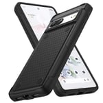 Black Black Pc + Tpu Phone Case Yhteensopiva Google Pixel 7 5G:N Kanssa