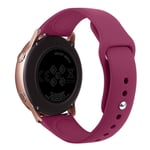 Samsung Galaxy Watch Active 20mm kestävä ranneke - Ruusu Pinkki