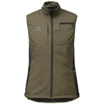 Heat Experience Heated Hunt Vest Womens Olive Green L