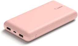 Belkin 20k Powerbank 20 000 mAh - Rosa