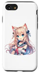 Coque pour iPhone SE (2020) / 7 / 8 Costume de marin mignon chat fille