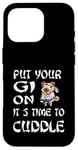 Coque pour iPhone 16 Pro Mettez votre Gi On It's Time To Cuddle - Chien Carlin