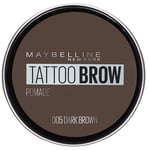 Maybelline Tattoo Brow Pomade Pot Dark Brown 5