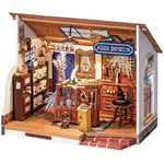 ROWOOD Miniature Maison de Poupée | Bricolage Mini Maison en Bois Set | Cadeau d'anniversaire pour Adulte Femme Fille - Magasin de Magie de Kiki