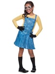 Rubie's 610786S Official Despicable Me Universal Studios Female Minion Costume, Kids', Small Halloween