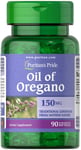 PURITAN'S PRIDE Oil of Oregano 150mg 90 Softgel Capsules - UK Based - Free P&P