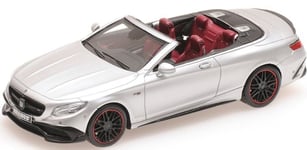 MINICHAMPS - Voiture cabriolet sportif BRABUS 850 de 2016 de couleur gris - 1...