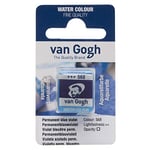 Van Gogh Peinture aquarelle, demi godets, Violet bleu Violet permanent 568