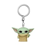 Funko Pop! Keychain: Star Wars: the Mandalorian - Grogu (the Child, Baby Yoda) - (Grogu (the Child, Baby Yoda), Baby Yoda) Novelty Keyring - Collectable Mini Figure - Stocking Filler - Gift Idea