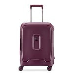 DELSEY PARIS - MONCEY - Slim Rigid Cabin Suitcase - 55x40x20 cm - 36 liters - XS - Purple