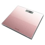 Salter 9037 RGGL3R Digital Bathroom Scale – Rose Gold Body Weighing Scales, Toug