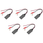 Tlily - 5X Car Adaptateur Universel De Musique Module Sans Bluetooth Aux Audio Cable