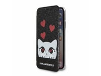 Karl Lagerfeld Klflbkpxvdcbk Iphone X/Xs Black Book Valentine