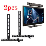 Strong Universal Soundbar Mount Sound Bar TV Bracket Swivel Tilt for Home Sony