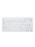 Cherry Active Key MedicalKey AK-C4110 - keyboard - Nordic - white - Tastatur - Nordisk - Hvid