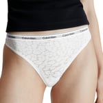 Calvin Klein Trosor Lace Thong Vit polyamid 3XL Dam