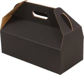 Presentbox med handtag 350 x 170 x 110 svart