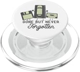 Gone But Never Forgotten Funny Old Movie VHS Disk Tape TV PopSockets PopGrip for MagSafe