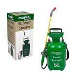 5L GARDEN FENCE PRESSURE SPRAYER PORTABLE HAND PUMP WATER BASED PAINT BOTTLE