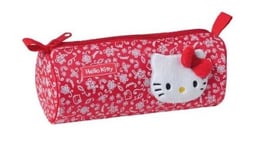 Sac À Maquillage Style Baril Hello Kitty Avec Motif En Peluche Kitty