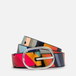 Paul Smith Reversible Swirl Leather Belt - 80cm