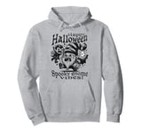 Halloween Gnome and a Spooky Funny Cute Ghost Chilling Tale Pullover Hoodie