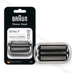 For Braun Series 7 73S Electric Shaver Head Replacement Shaver Head - Silver UK