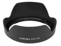 Caruba EW-73C Lens Hood Black for Canon EF-S 10-18mm f/4.5-5.6 IS STM