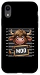 Coque pour iPhone XR Mug vache MOO Funny Animal Lovers