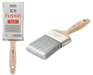 ProDec Advance 3”  Ice Fusion synthetic Bristle paint brush Gloss Varnish paint