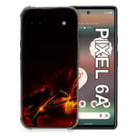 Coque pour Google Pixel 6A Manga Demon Slayer Electric