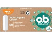 Johnson@Johnson Poland Sp.Zo.O O.B. Organic Super, Hygien Tamponger 16 St.