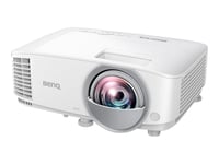 Benq Mx825sth - Dlp-Projektor - Bärbar - 3500 Ansi Lumen - Xga (1024 X 768) - 4:3 - Fast Objektiv Med Kort Kastavstånd - Lan