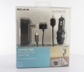 Belkin Dual Charger Kit for iPod and Mobile Phones (F8Z958)