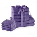 AmeliaHome Amari -pyyheliina, violetti 10 kpl