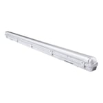 Hengda - Réglette lumineuse led 120cm 18W - Blanc Neutre 4000K-4500K - Tube unique